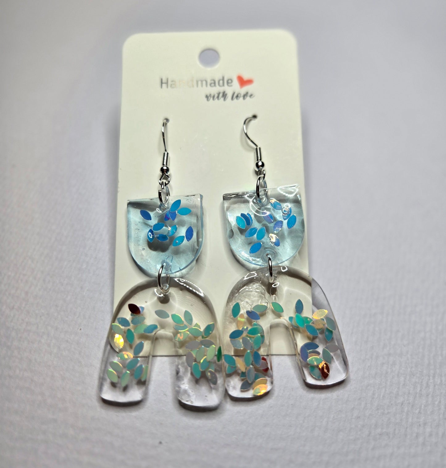 Resin Drop Earrings