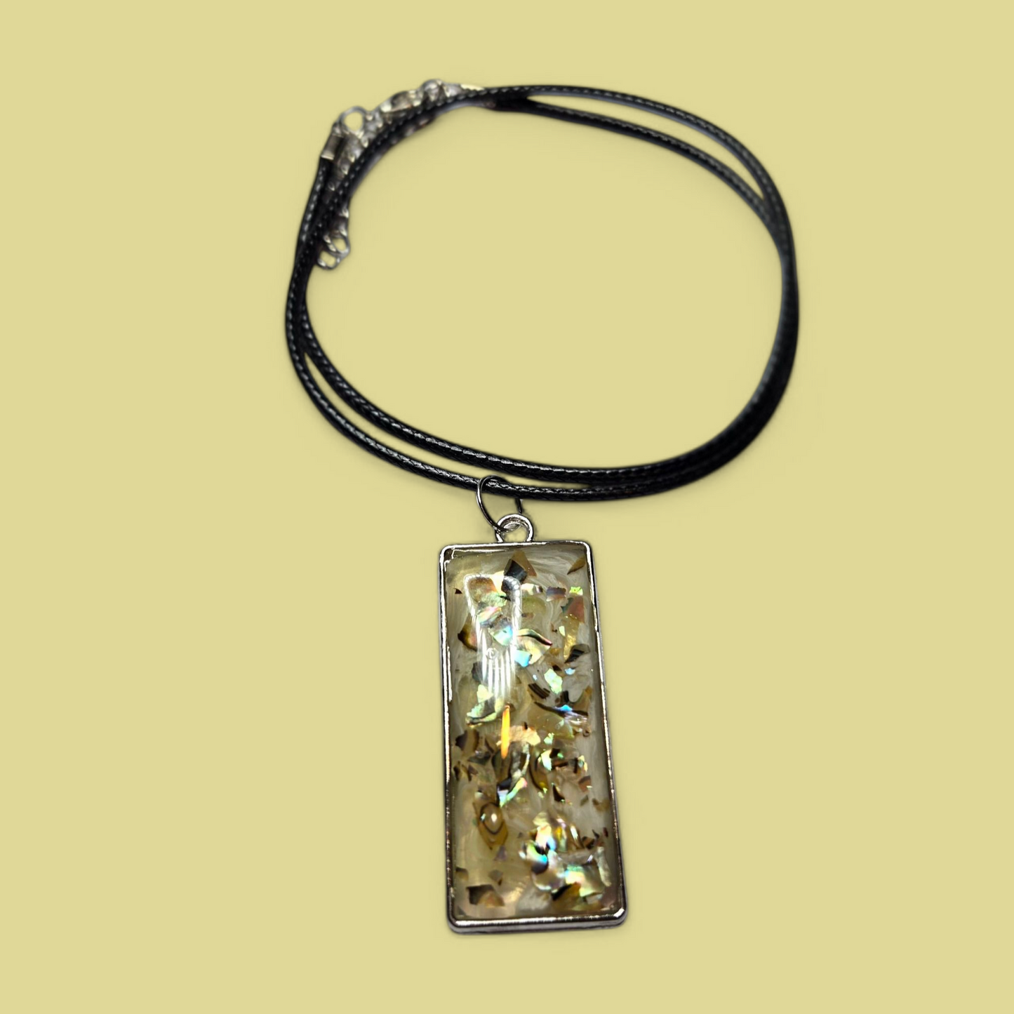 Resin Pendant Necklace