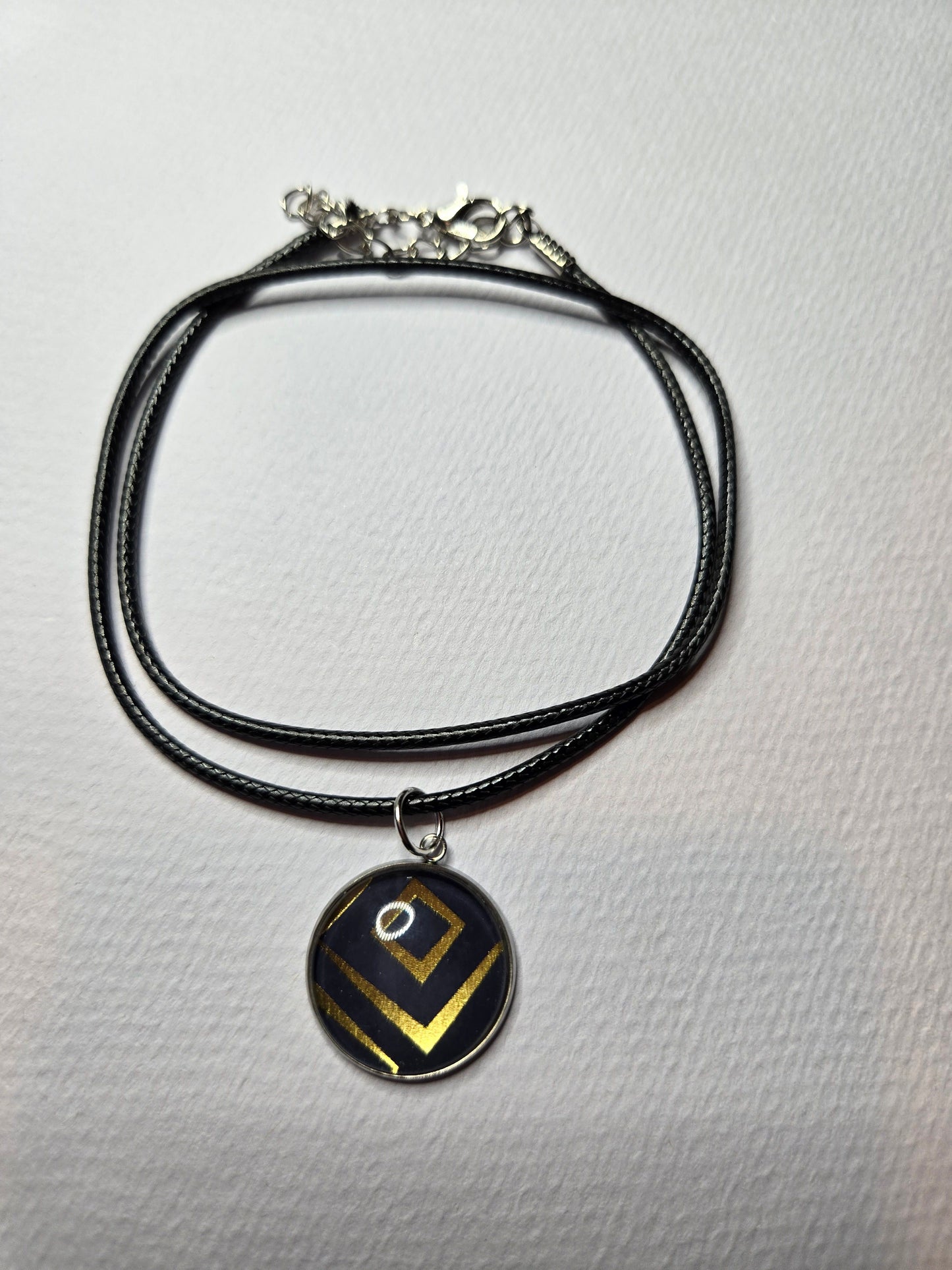 Resin Pendant Necklace