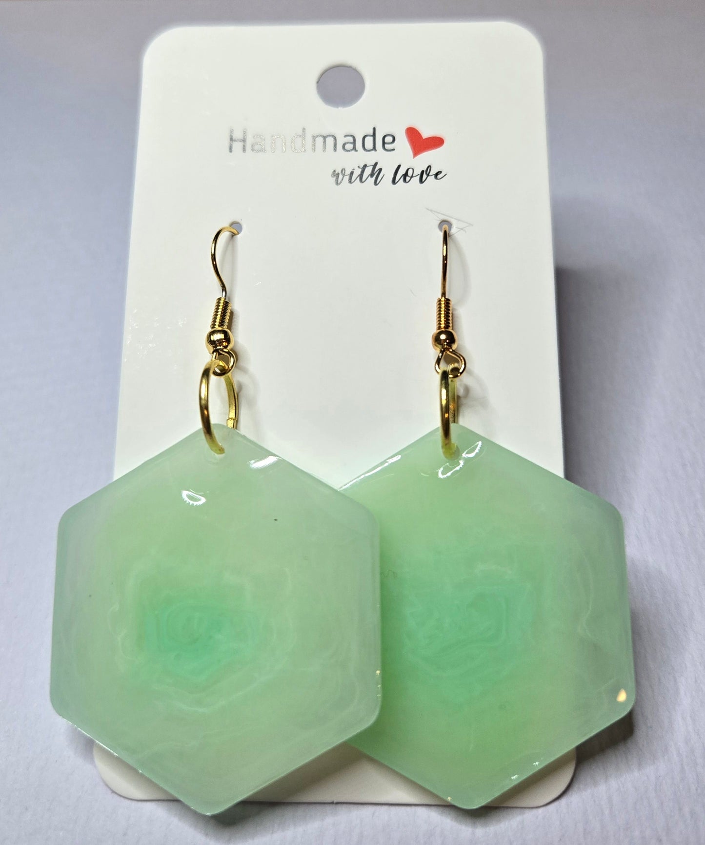 Drop Earrings Resin