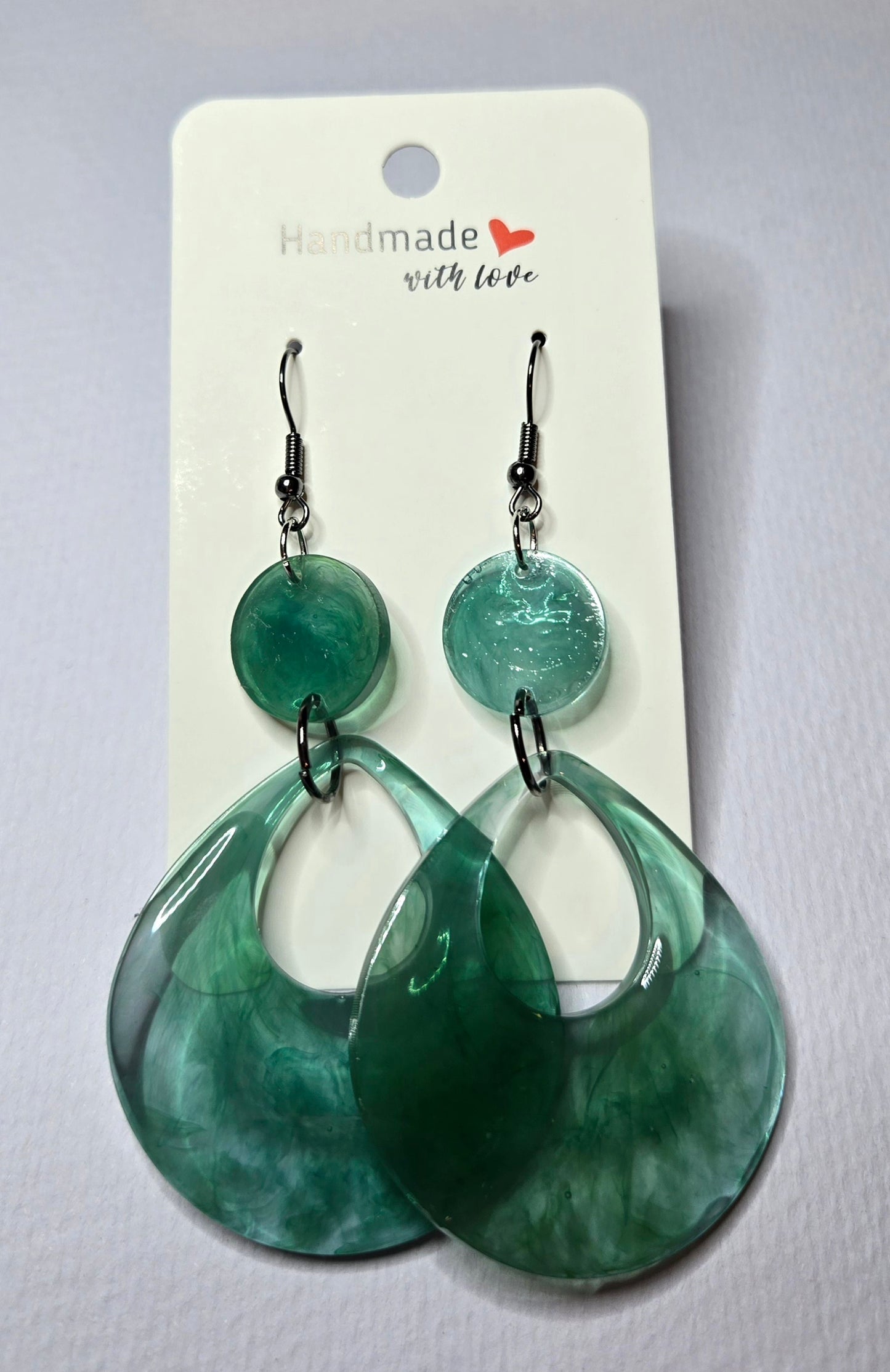 Drop Earrings Resin