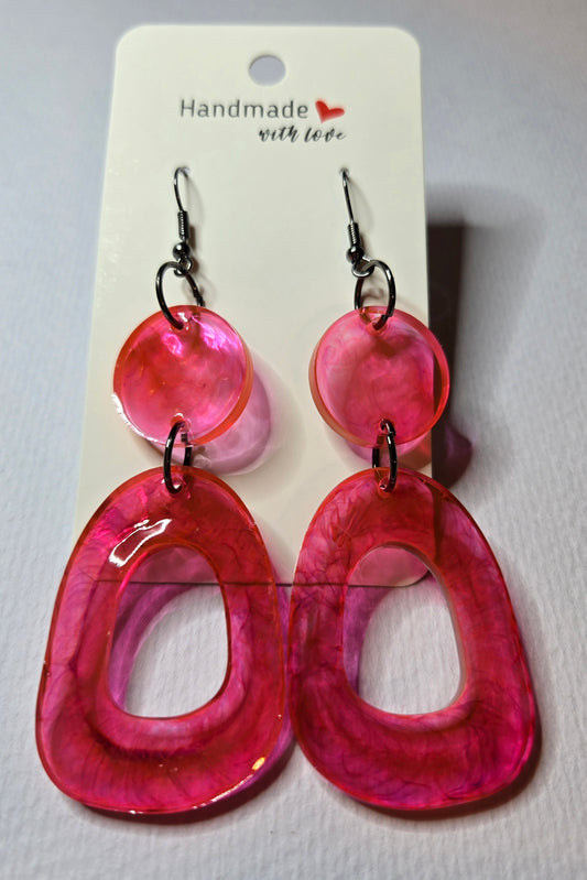 Drop Earrings Resin