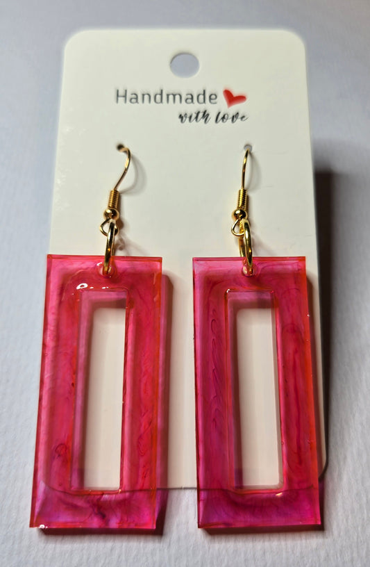 Drop Earrings Resin