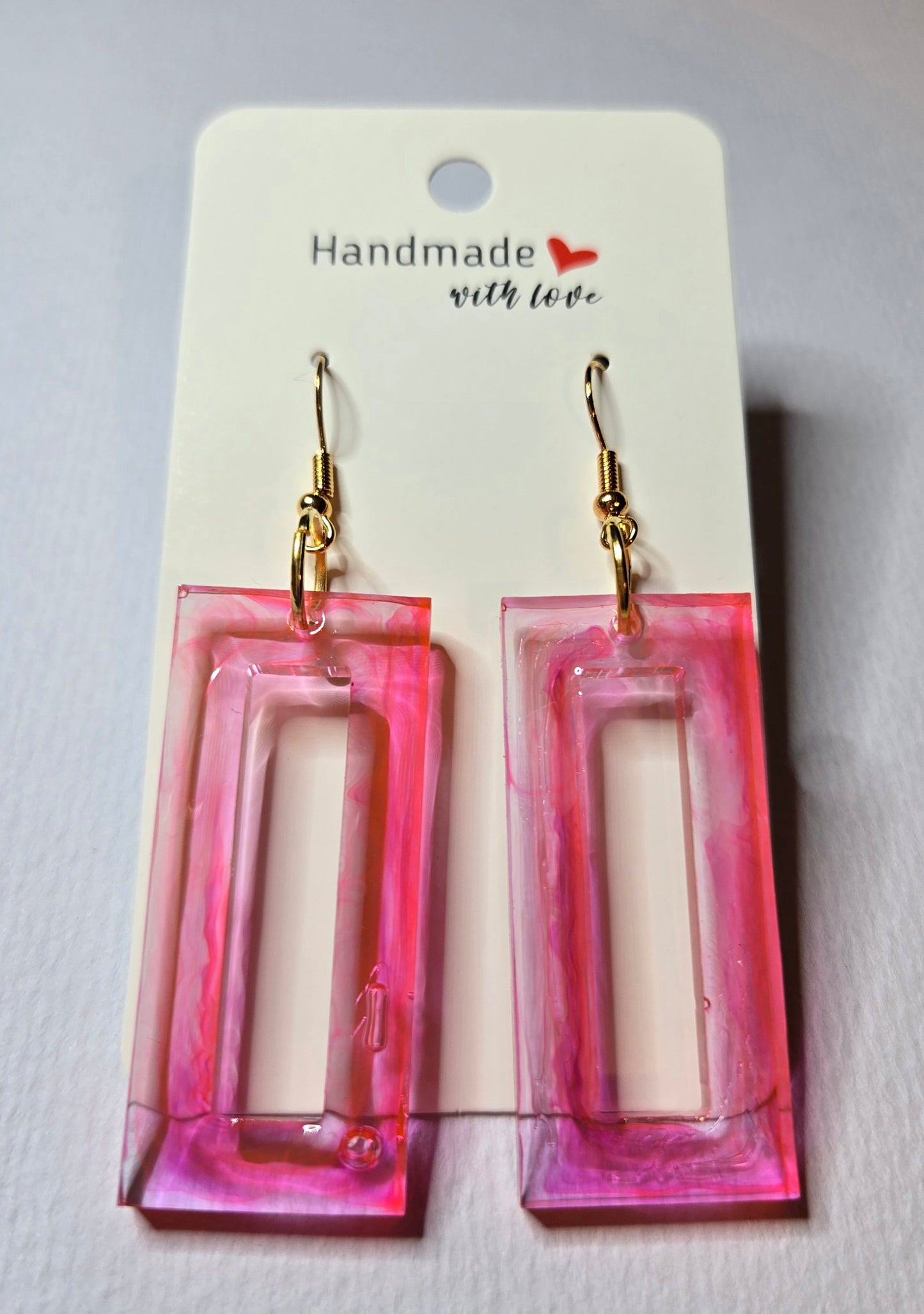 Drop Earrings Resin