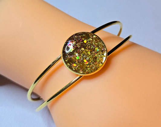 Gold Resin Bracelet