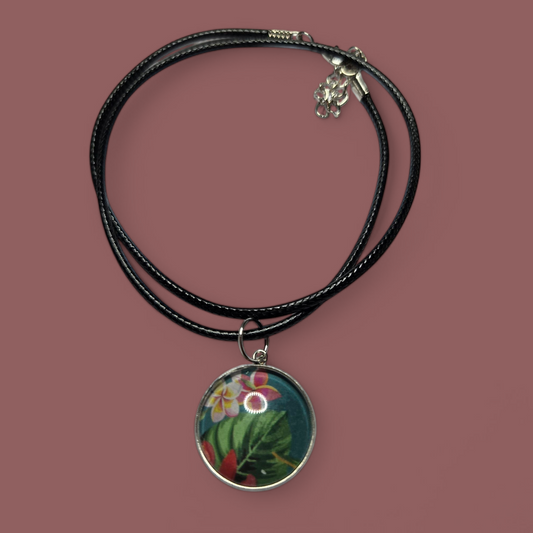 Resin Pendant Necklace