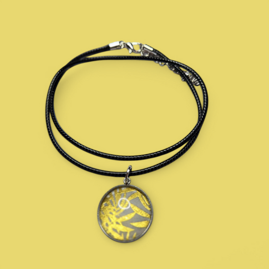 Resin Pendant Necklace