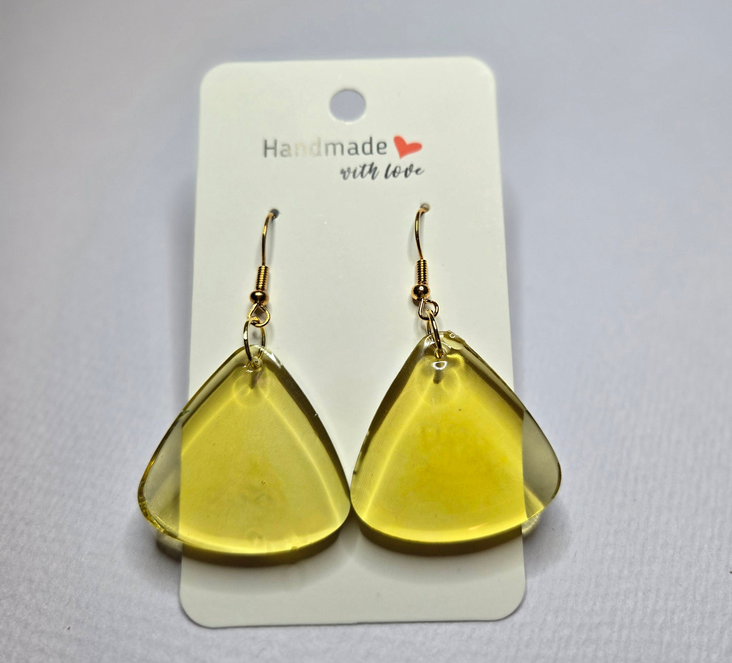 Resin Drop Earrings