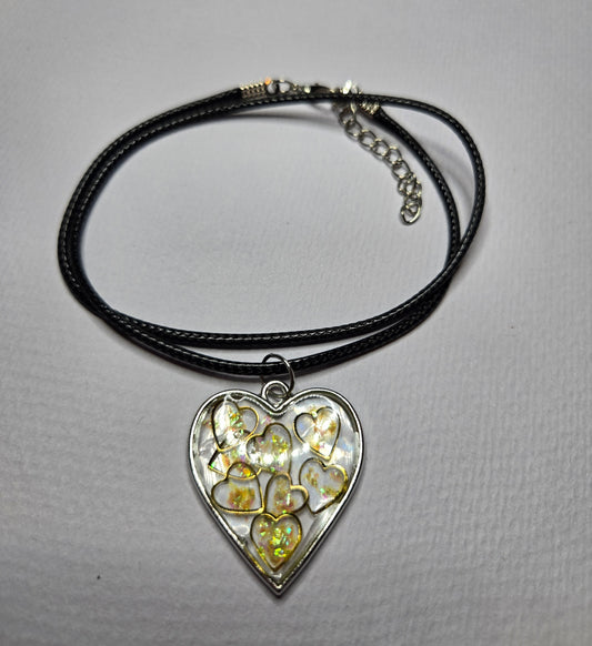 Resin Pendant Necklace