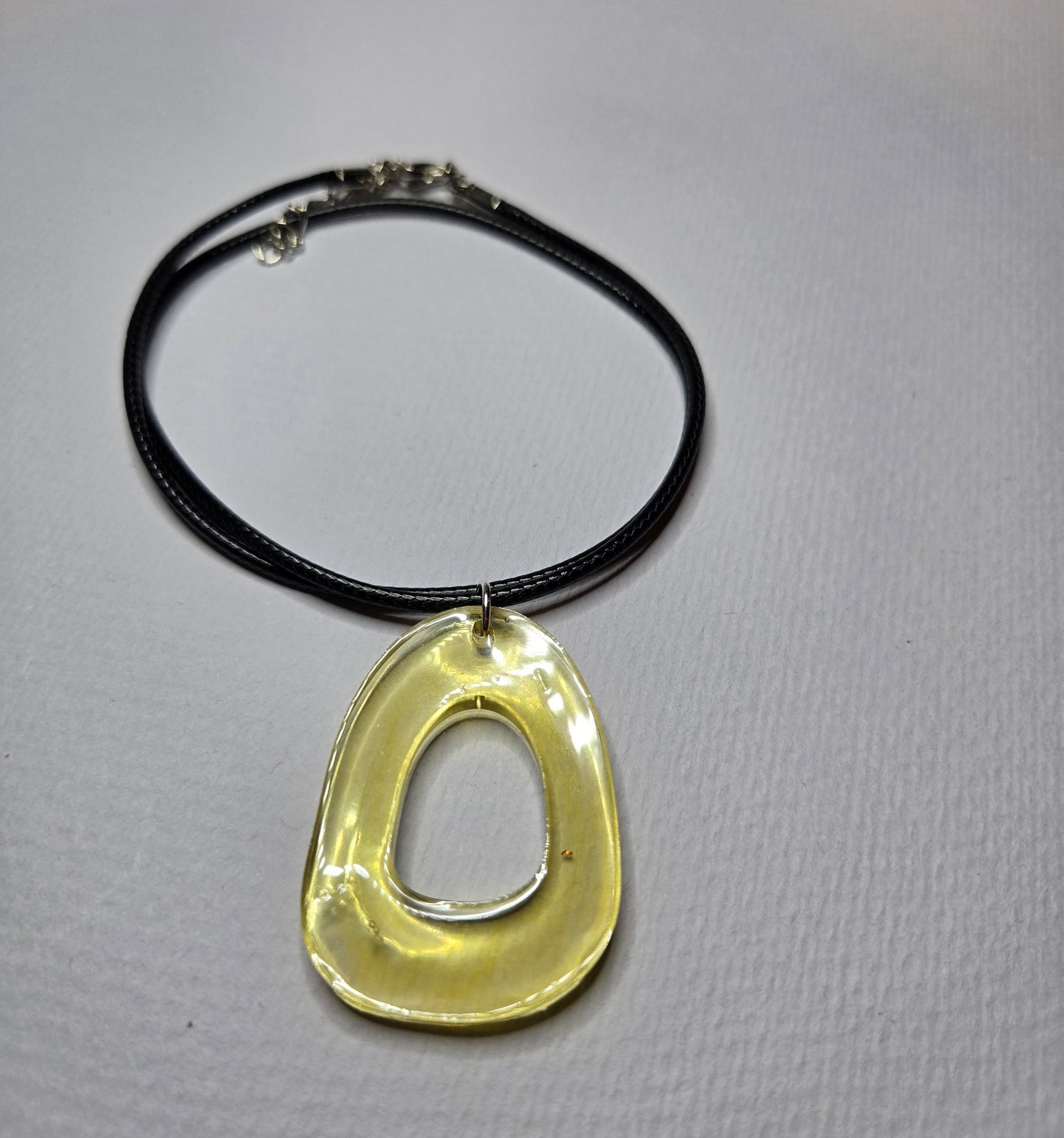 Resin Pendant Necklace