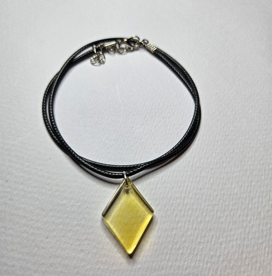 Resin Pendant Necklace