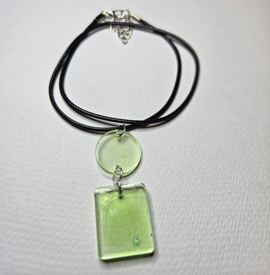 Resin Pendant Necklace
