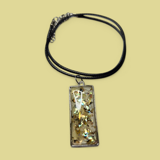 Resin Pendant Necklace
