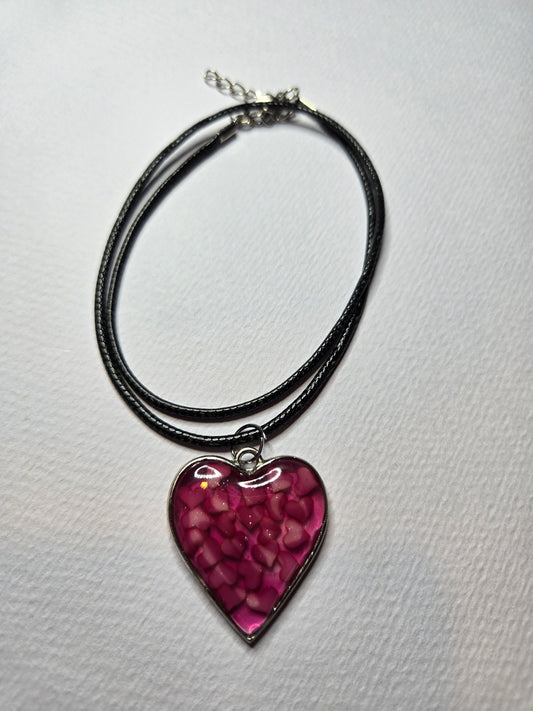 Resin Pendant Necklace