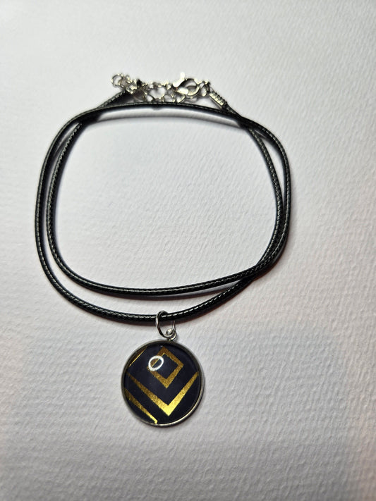 Resin Pendant Necklace