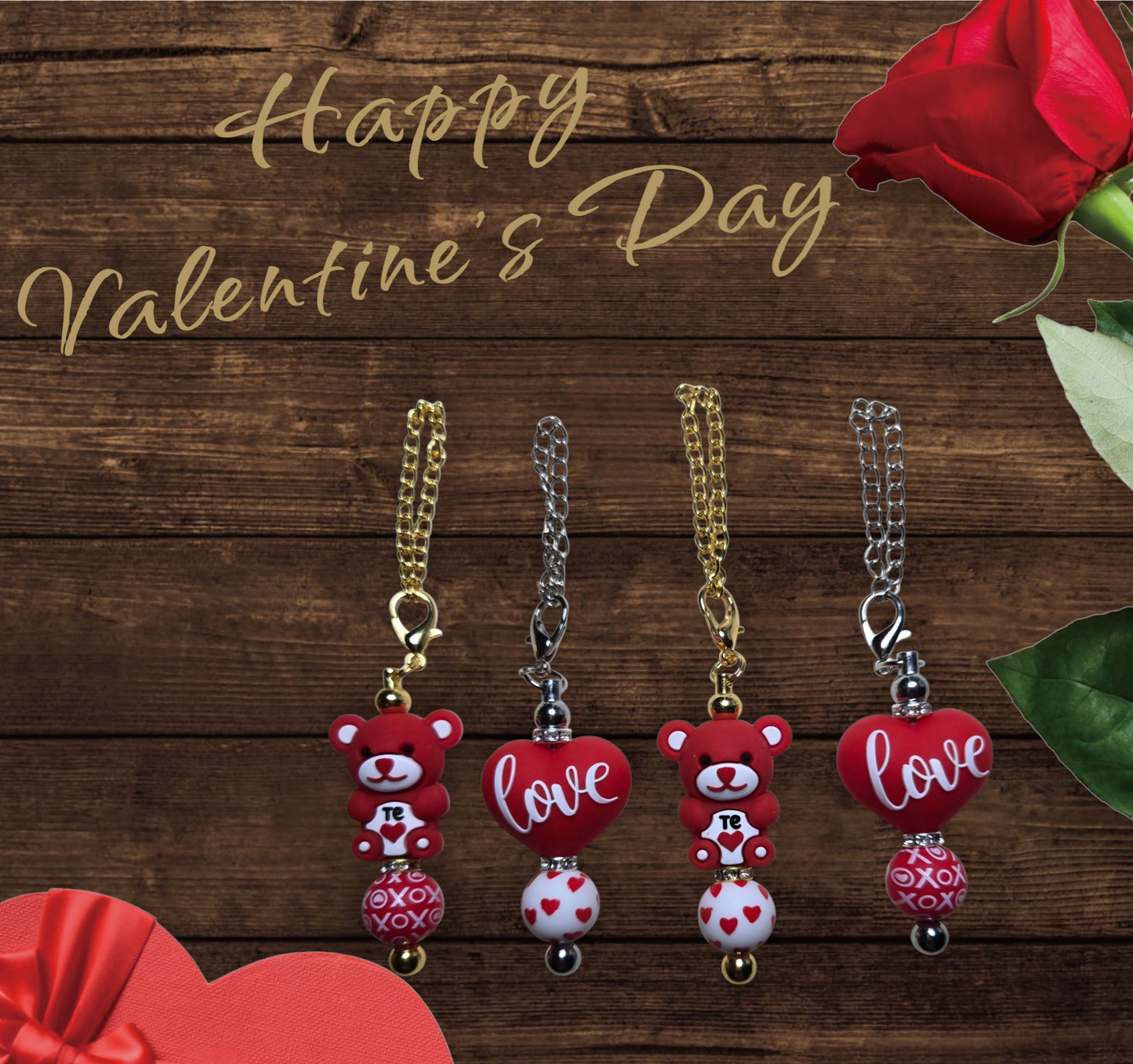 With Love Handbag Charms