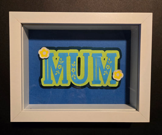 Mum Shadow Box