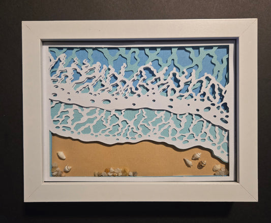 Beach Shadow Box